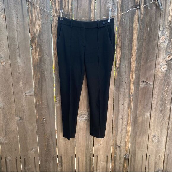 Theory Black Tailored cropped Trousers size 00 - Picture 2 of 12